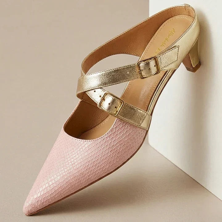 Zelle | Genuine Leather Mules