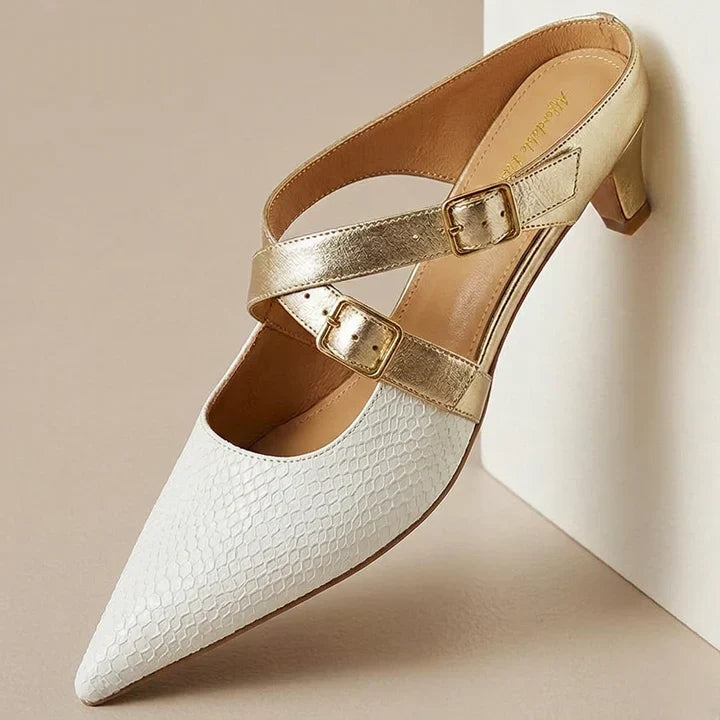 Zelle | Genuine Leather Mules