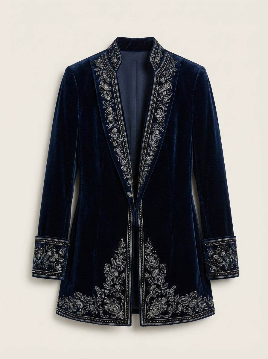 Nuria - Elegant Velvet Jacket