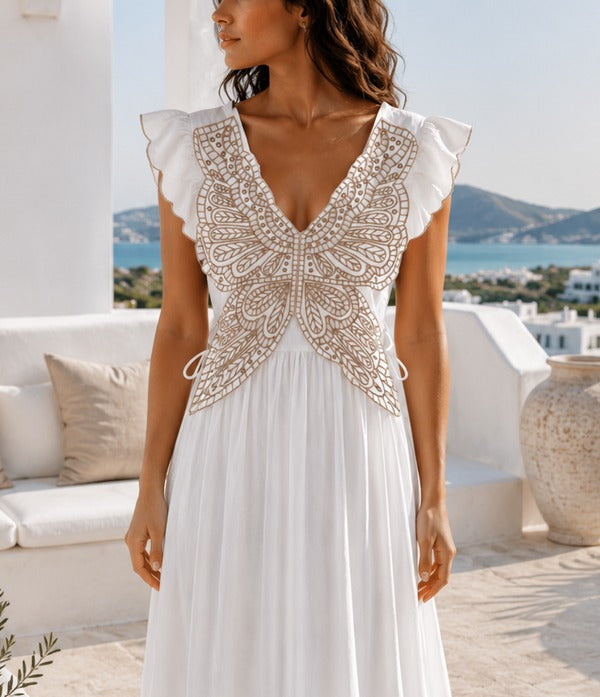 Flattering Butterfly Dress