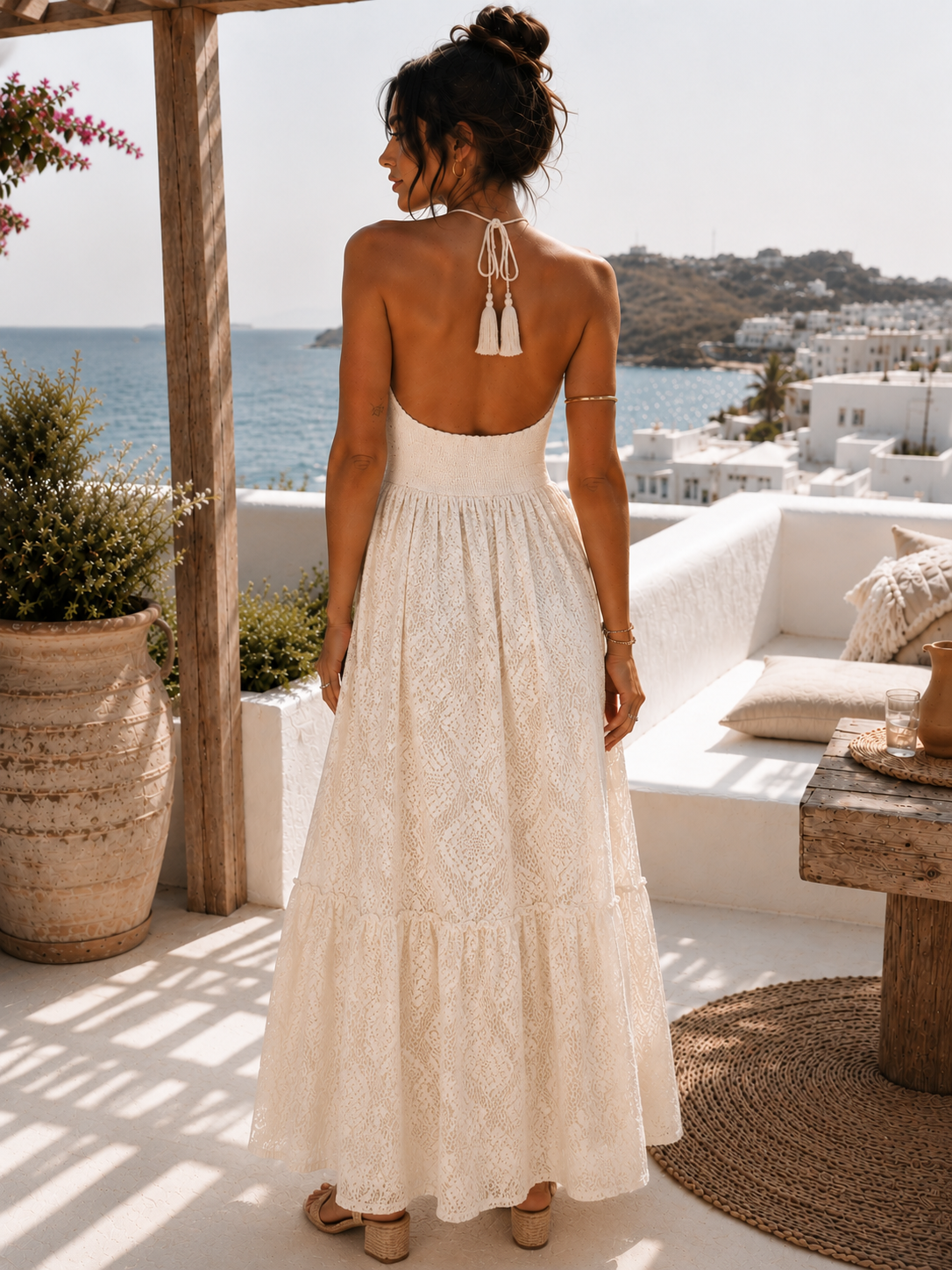 Ivory Long Dress