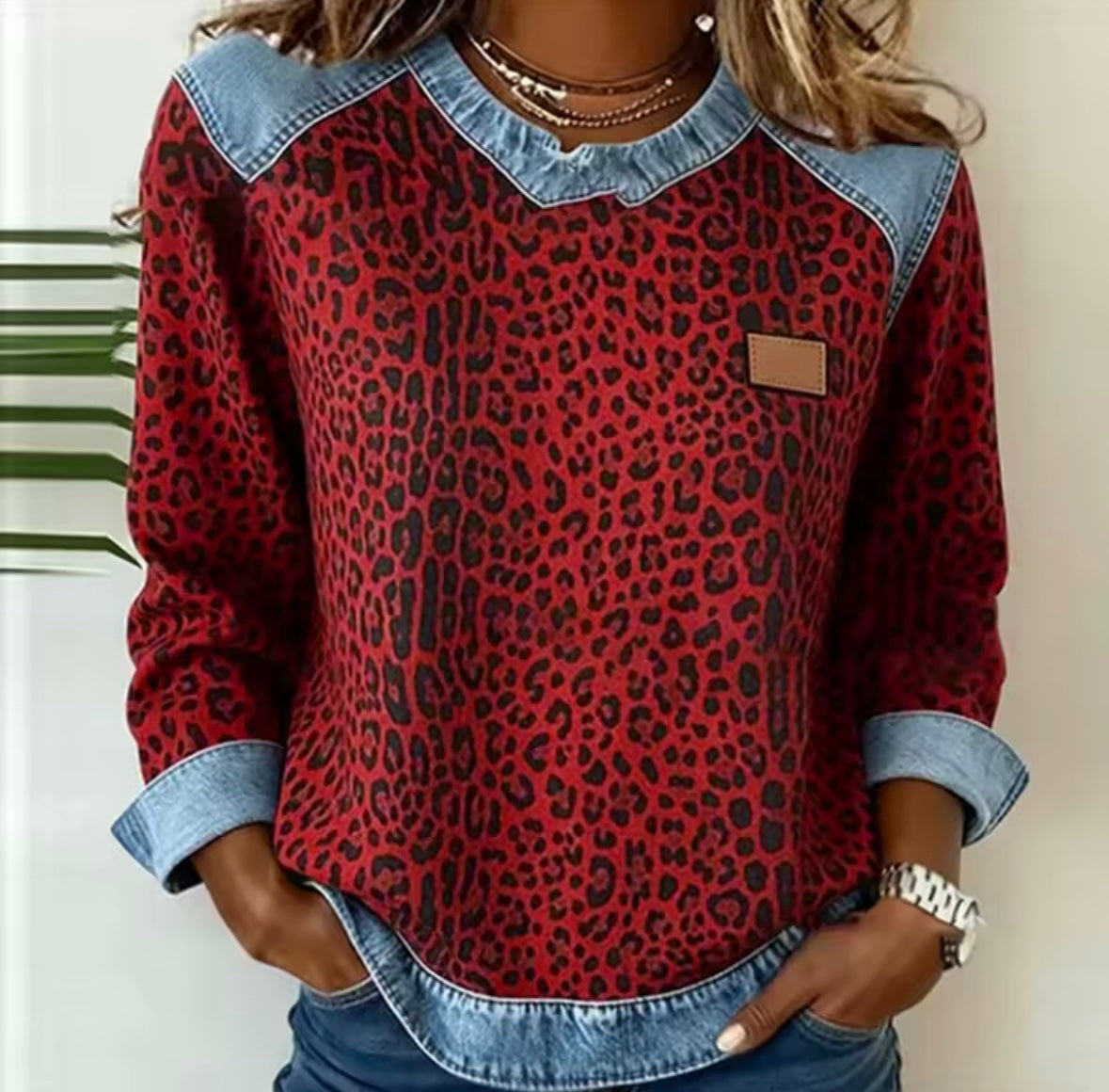Hollyn | Leopard Print Sweater – Wells & Rose