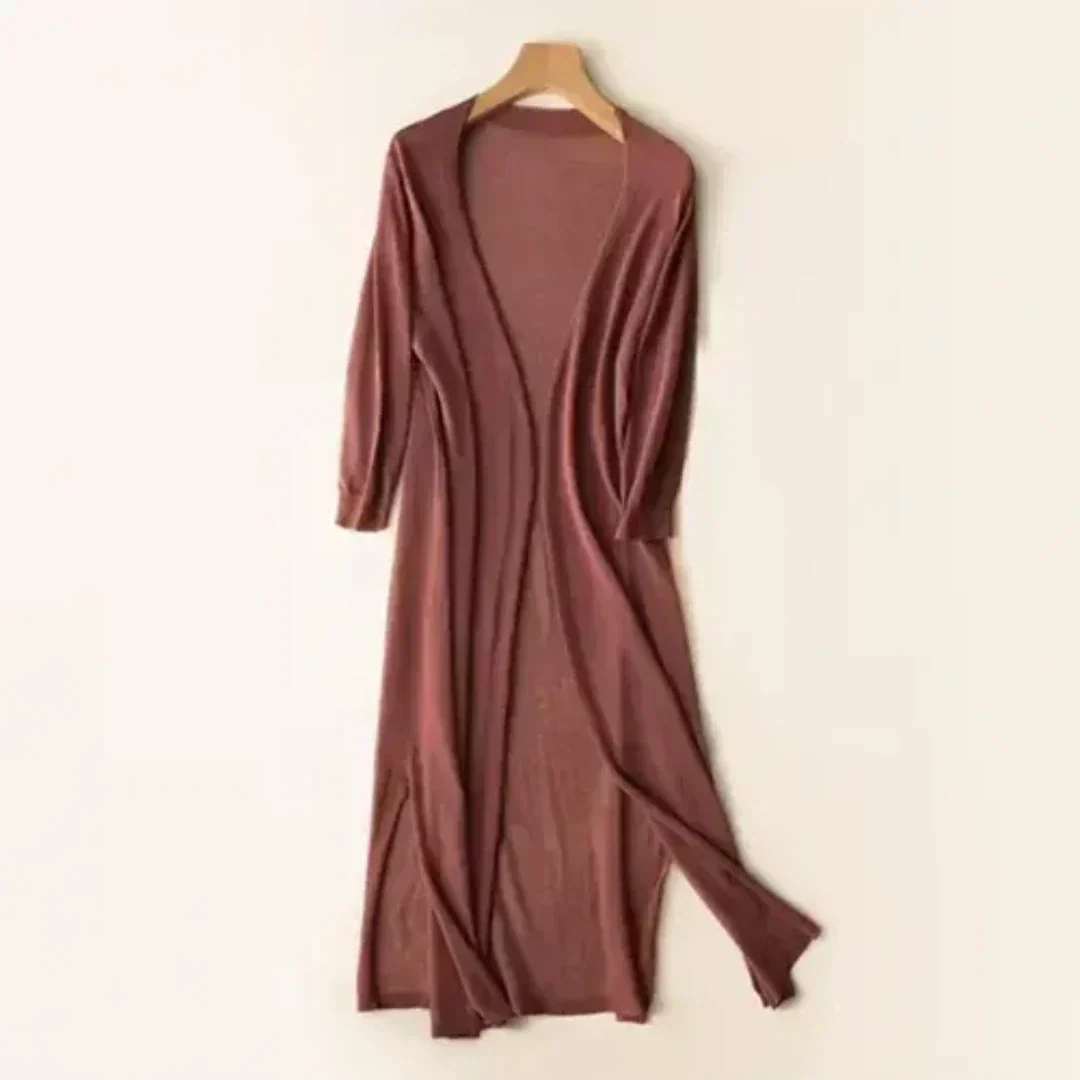 Long Lightweight Elegant Cardigan for Women