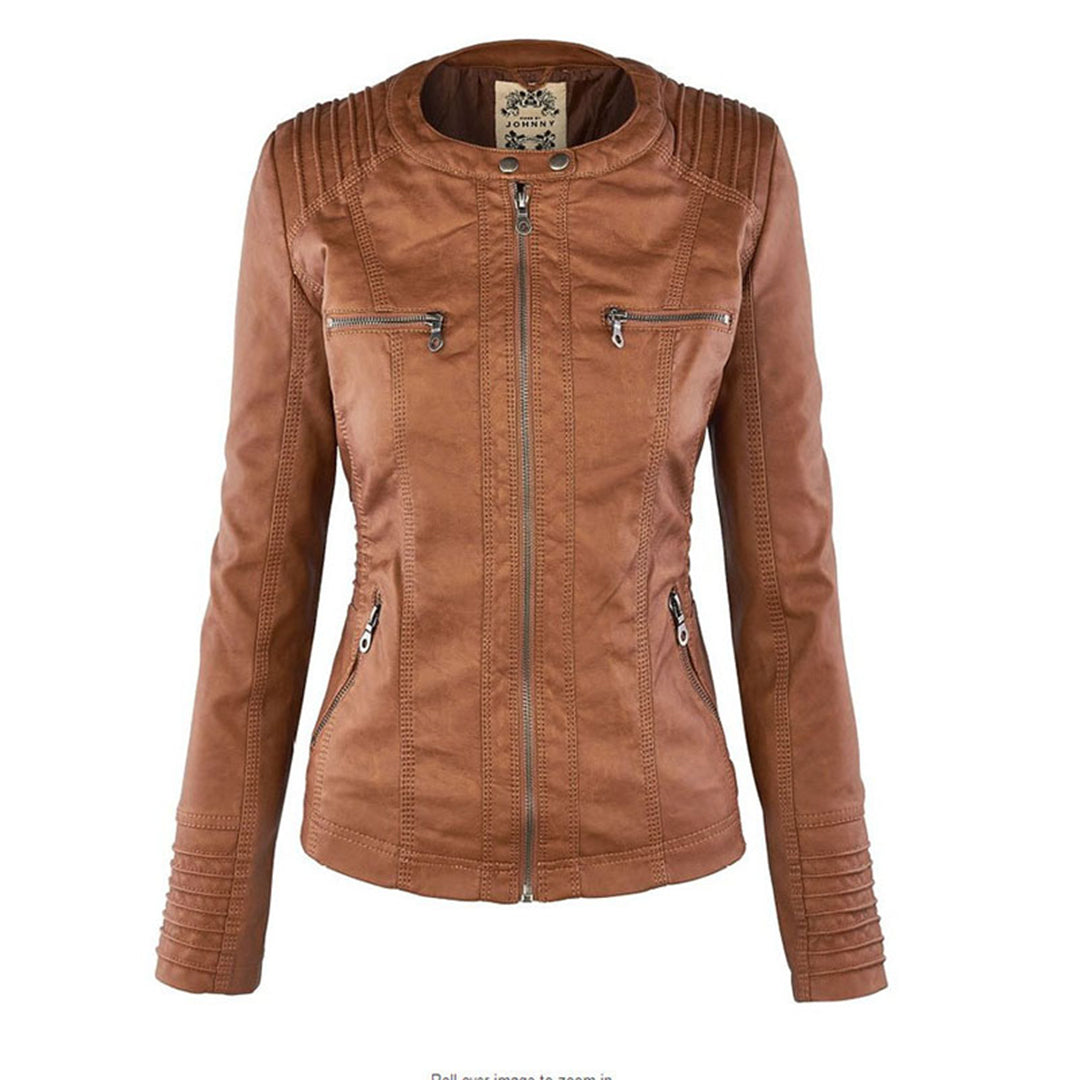 Sveva | Robust and Elegant Leather Jacket