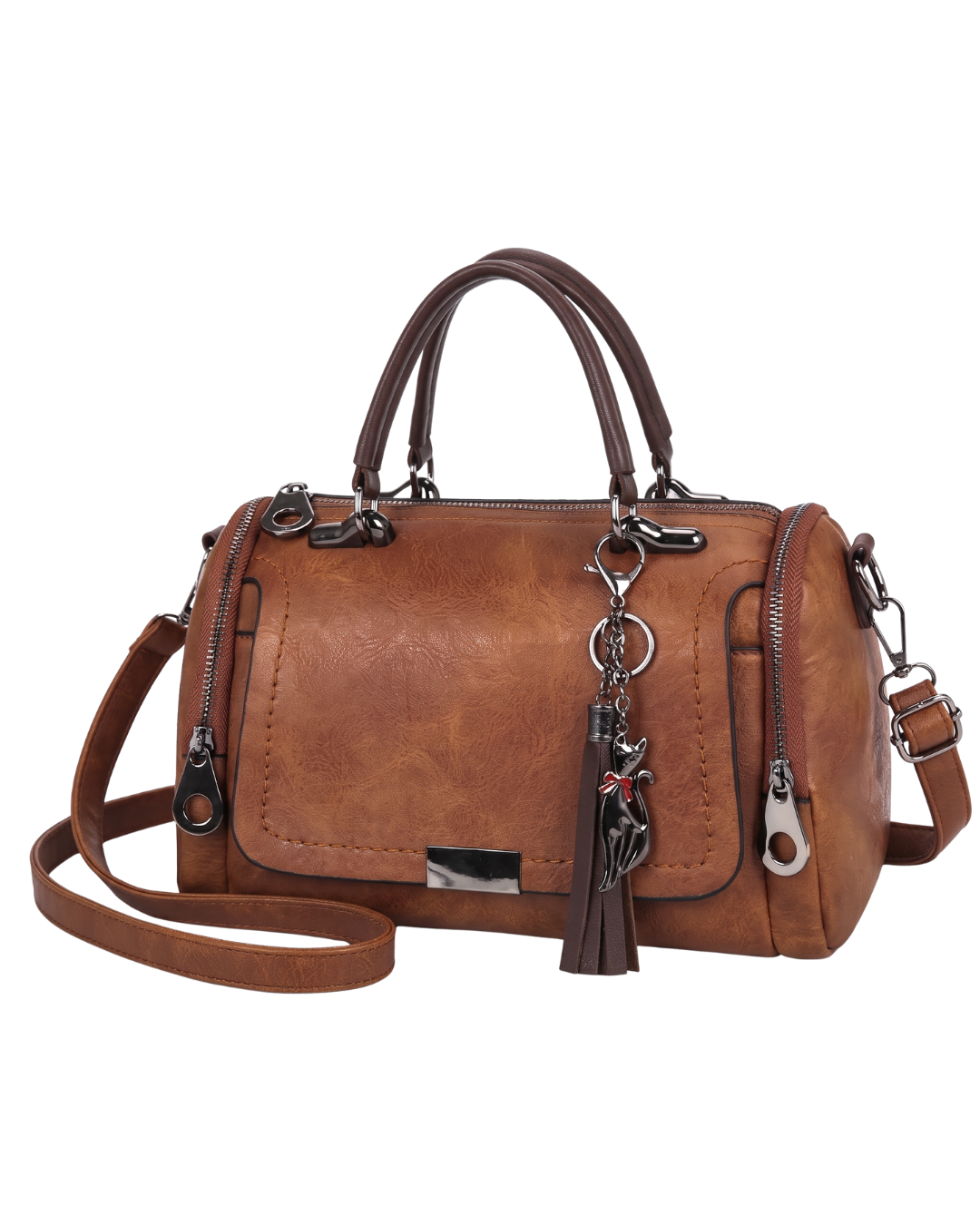Orson | Tasseled Boston Bag