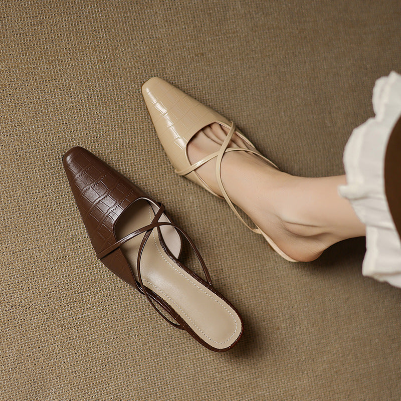 Mire | Genuine Leather Mules