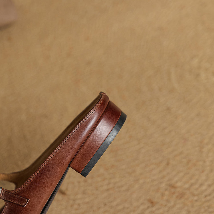 Marvyn | Genuine Leather Mules