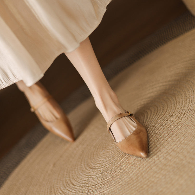 Neok | Genuine Leather Mules