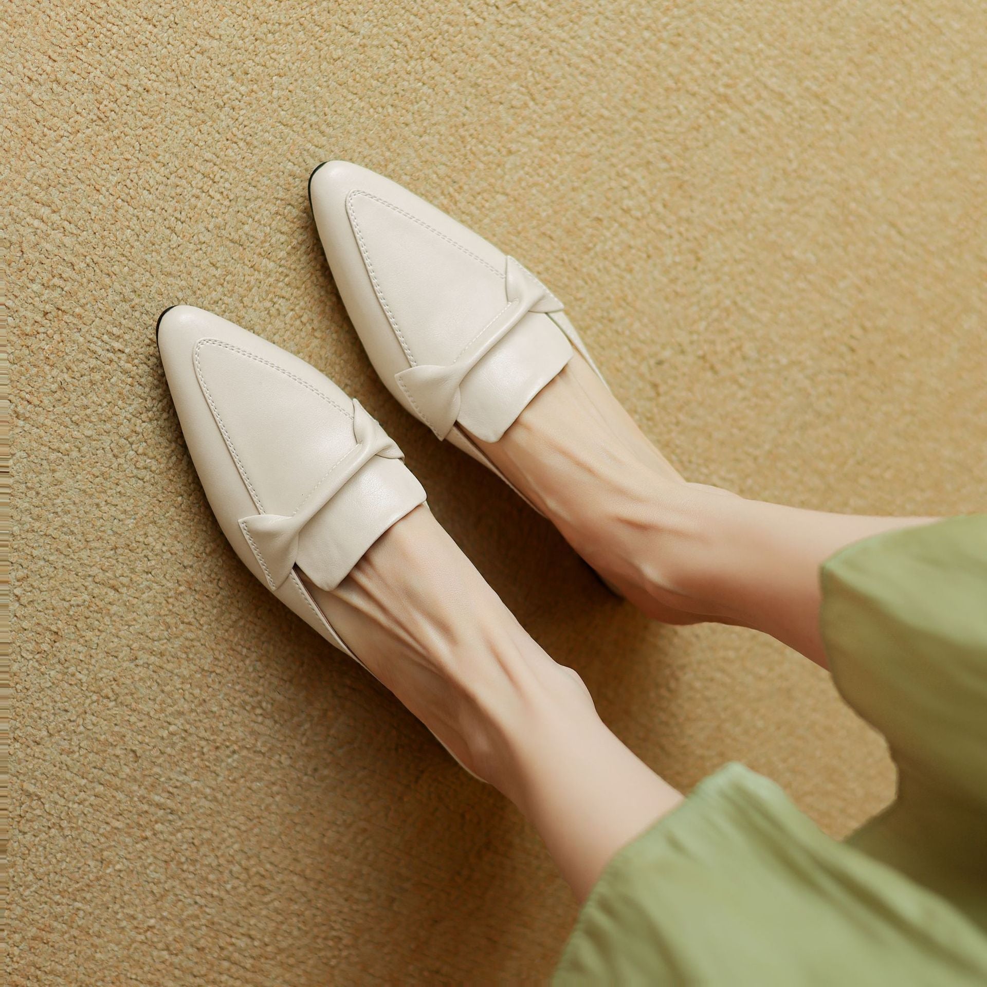 Erlen | Genuine Leather Mules