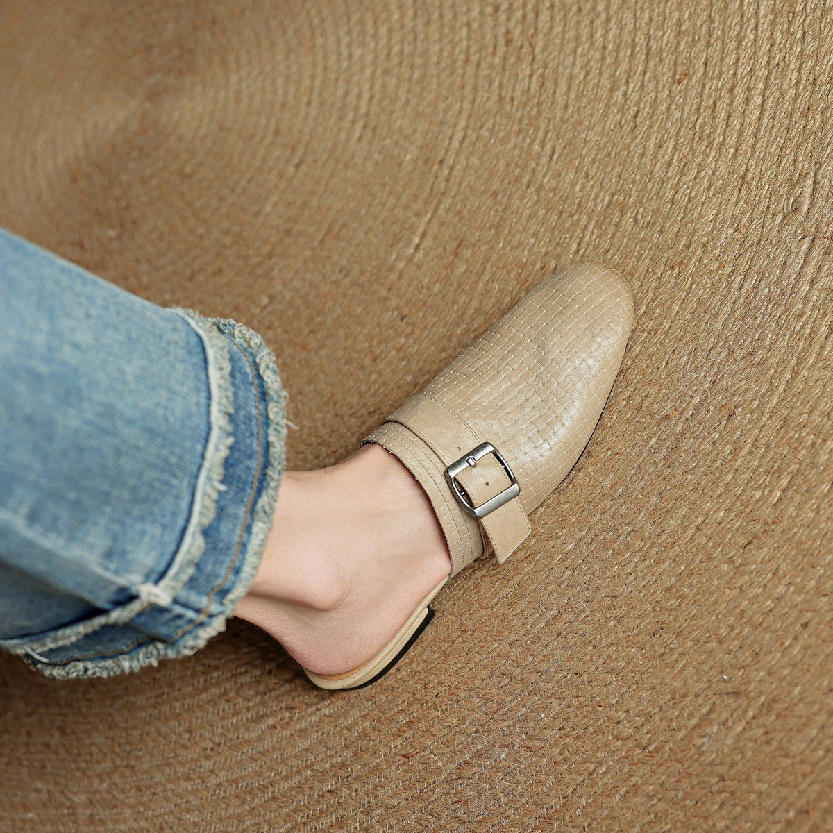 Emrie | Genuine Leather Mules