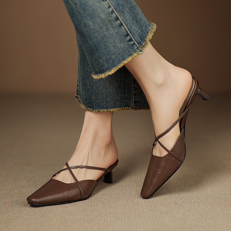 Mire | Genuine Leather Mules
