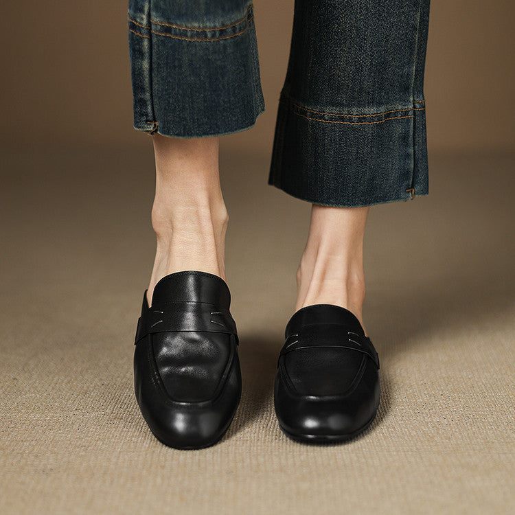 Serin | Genuine Leather Mules