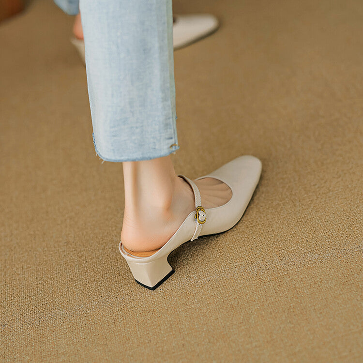 Vian | Genuine Leather Mules