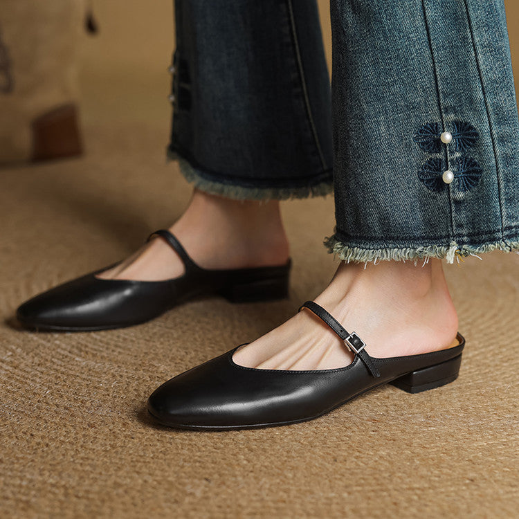 Marvyn | Genuine Leather Mules