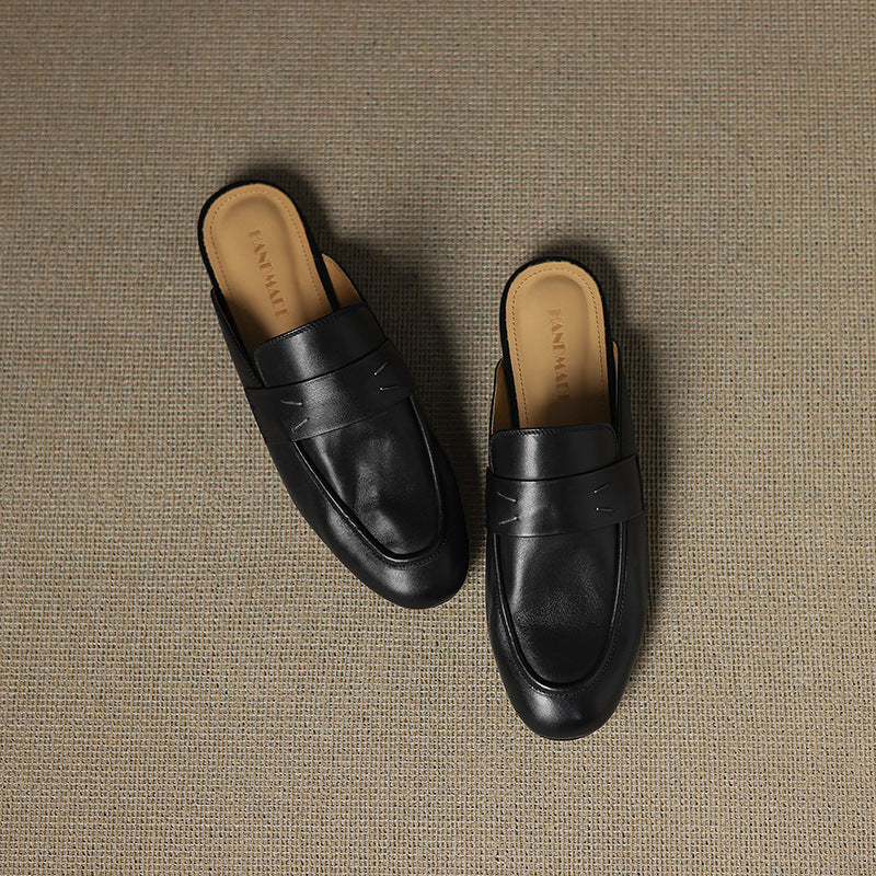 Serin | Genuine Leather Mules