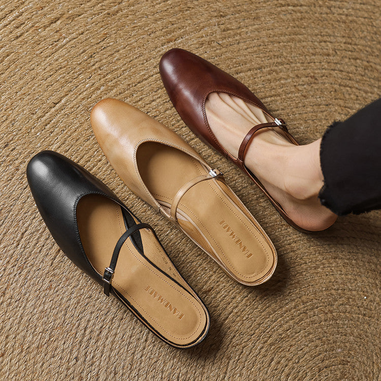 Marvyn | Genuine Leather Mules