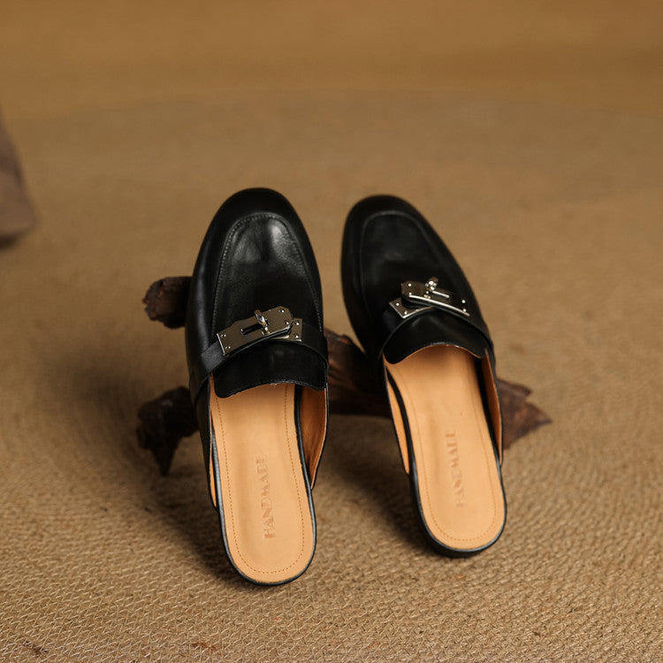 Carla | Genuine Leather Mules