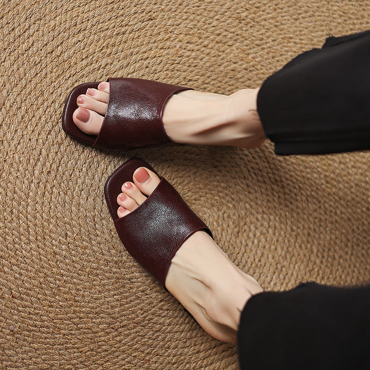 Oats | Genuine Leather Mules