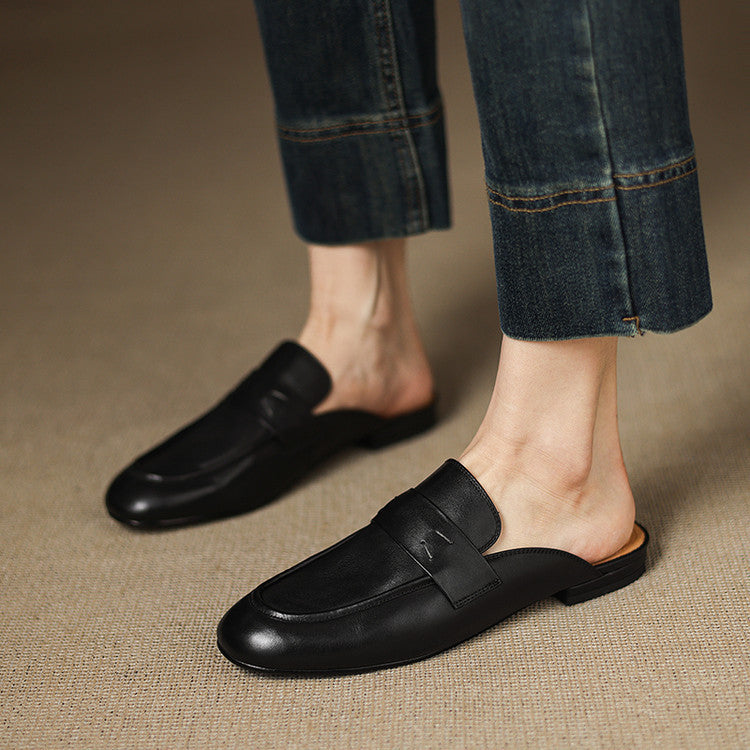 Serin | Genuine Leather Mules