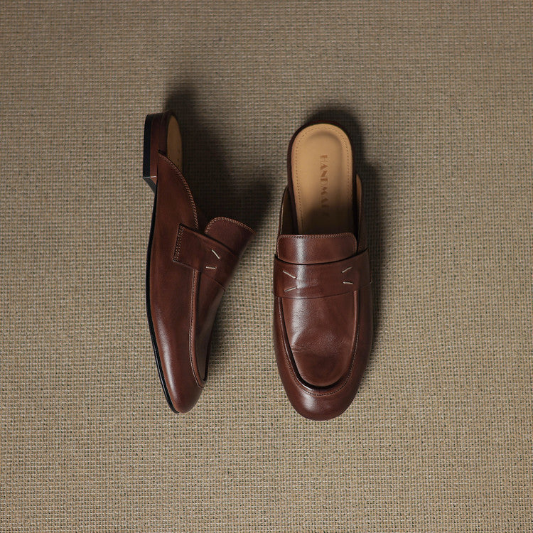 Serin | Genuine Leather Mules