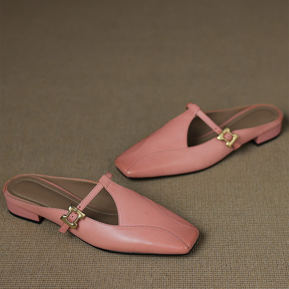 Keva | Genuine Leather Mules