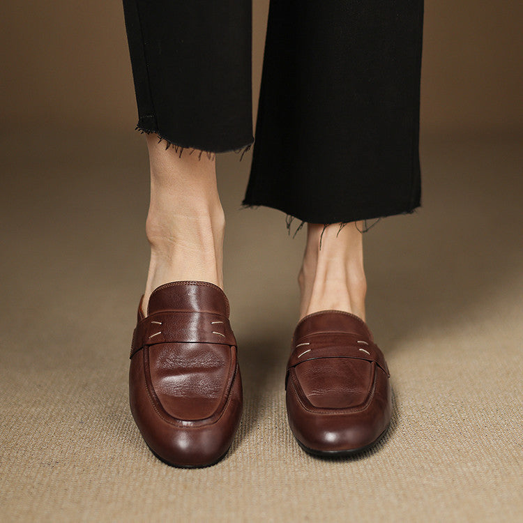 Serin | Genuine Leather Mules
