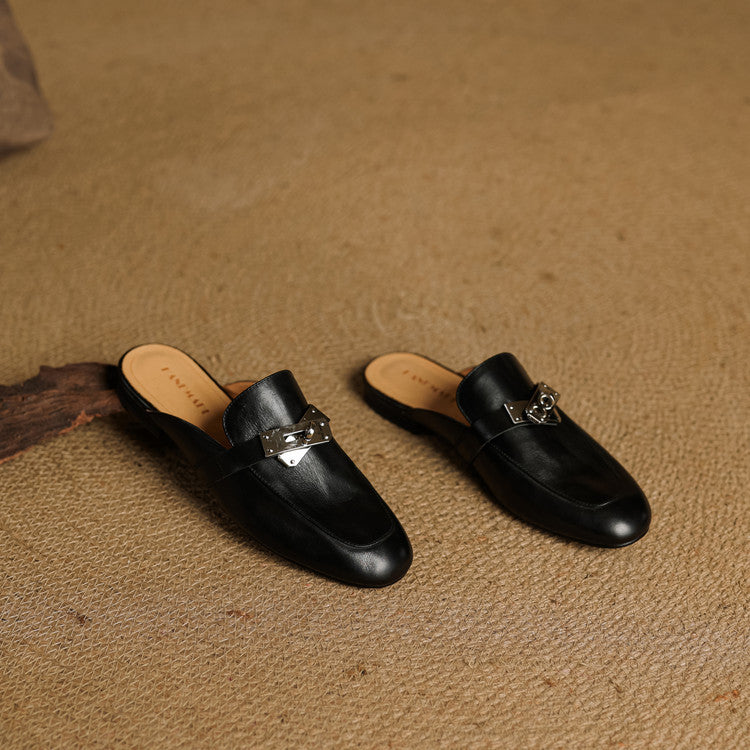 Carla | Genuine Leather Mules