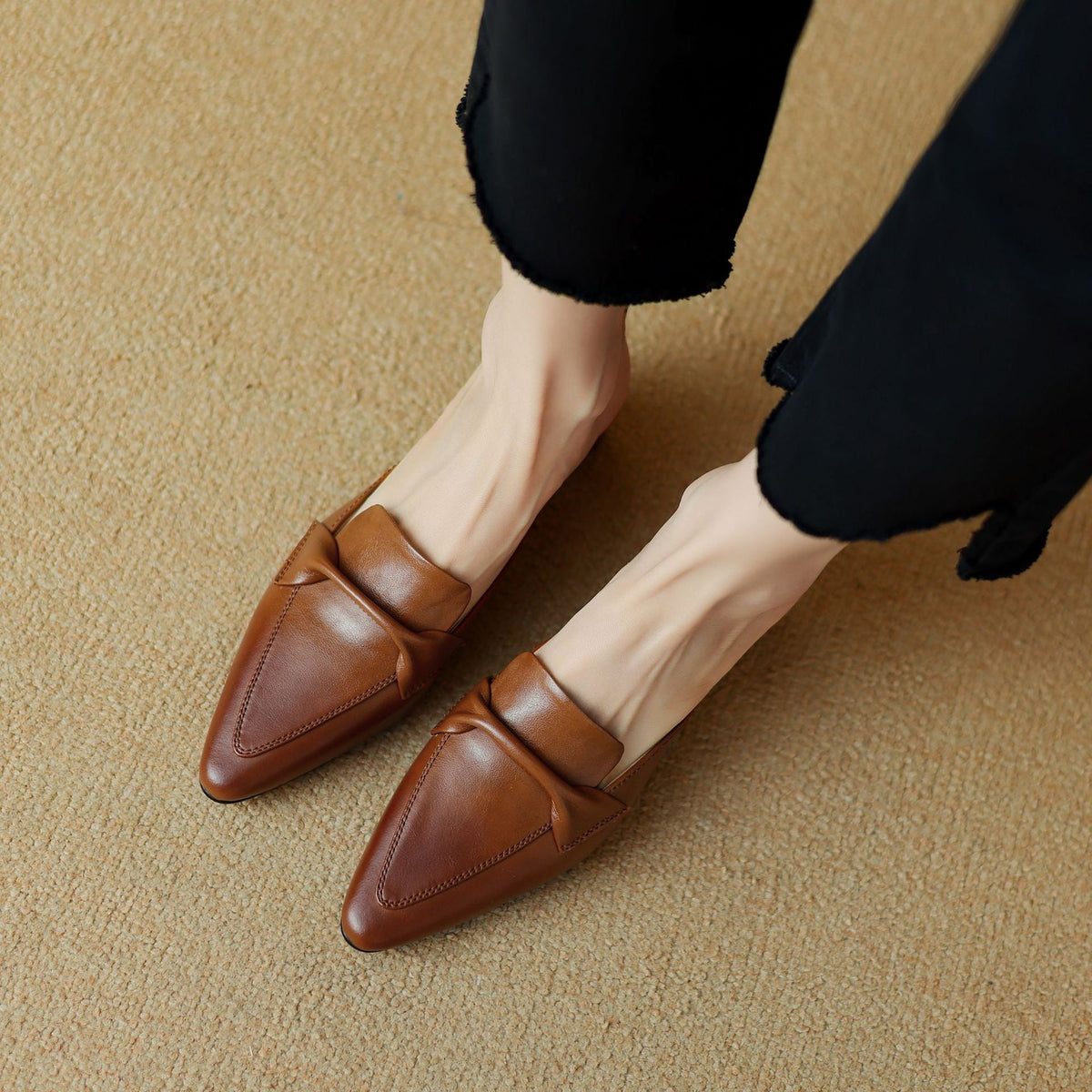 Erlen | Genuine Leather Mules