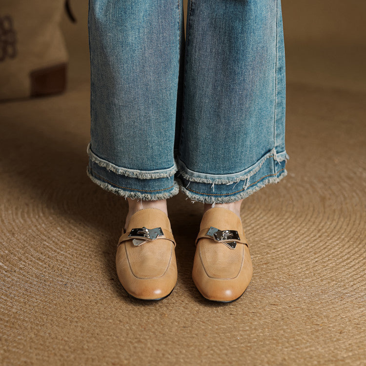 Carla | Genuine Leather Mules