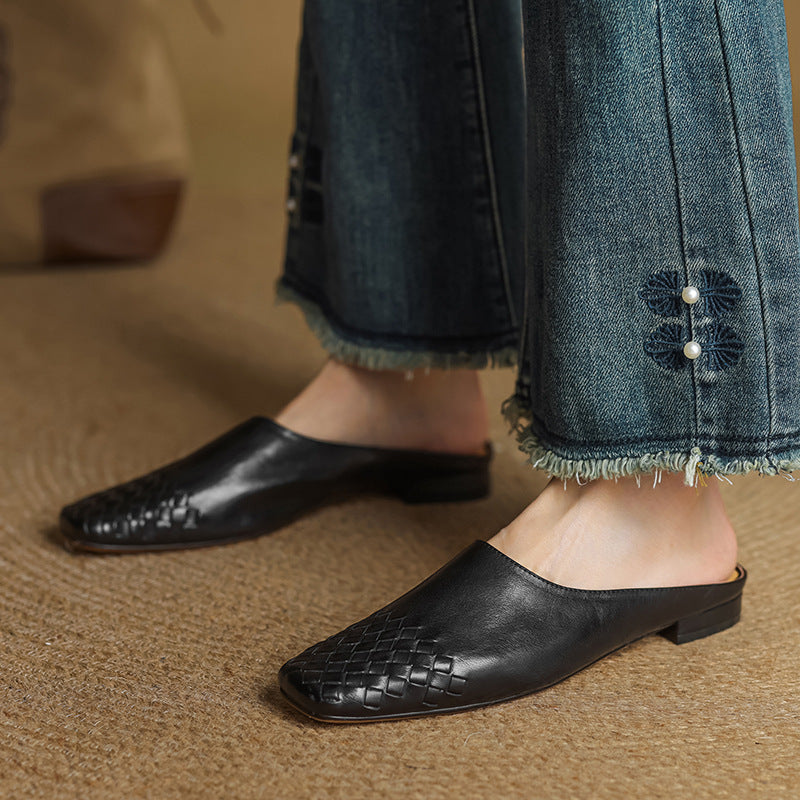 Dalvi | Genuine Leather Mules