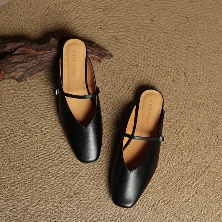 Miral | Genuine Leather Mules