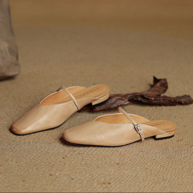 Miral | Genuine Leather Mules