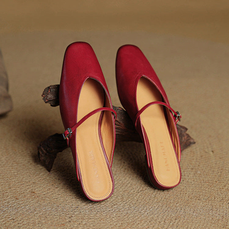 Miral | Genuine Leather Mules