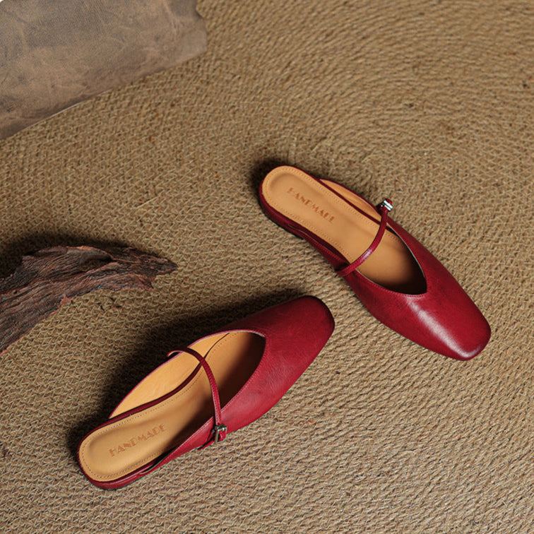 Miral | Genuine Leather Mules