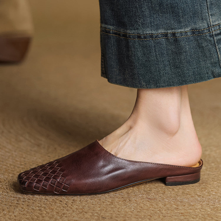 Dalvi | Genuine Leather Mules