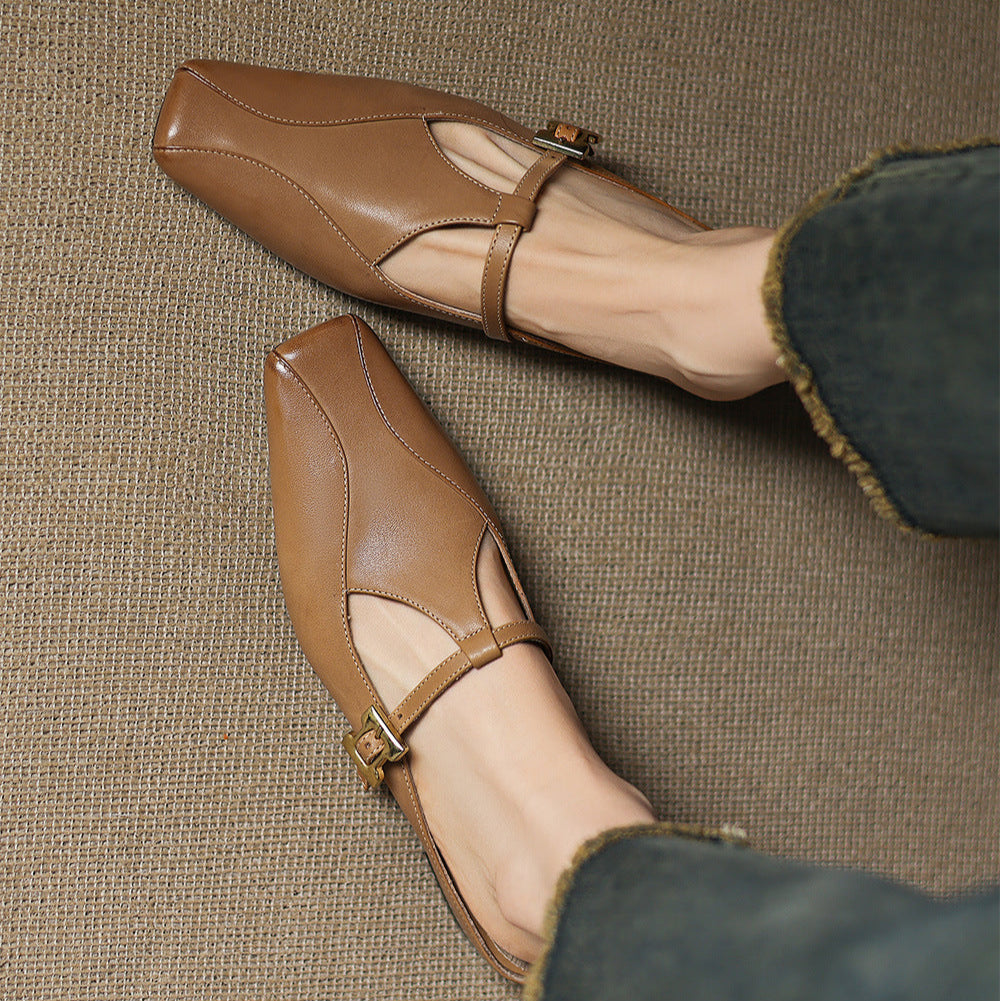 Keva | Genuine Leather Mules