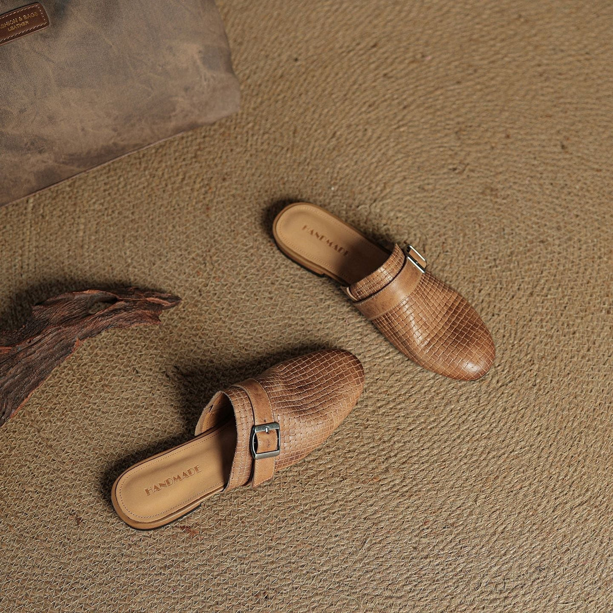 Emrie | Genuine Leather Mules