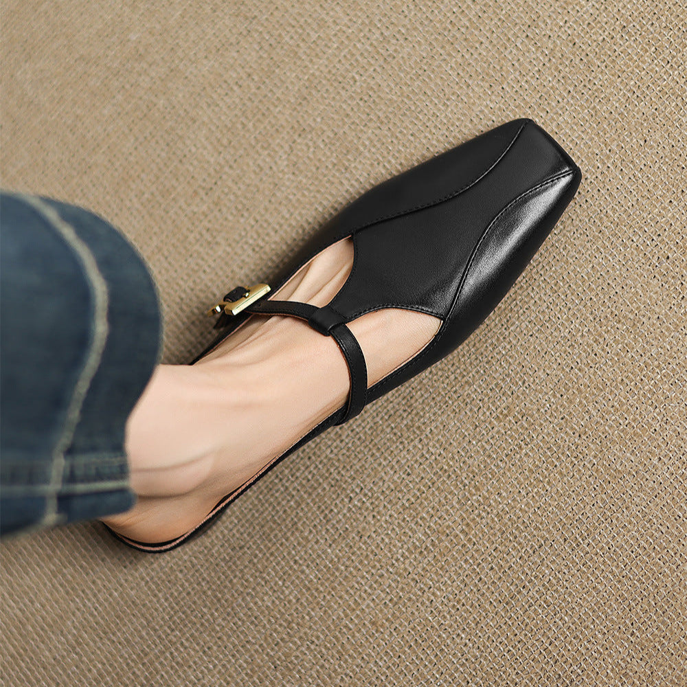 Keva | Genuine Leather Mules