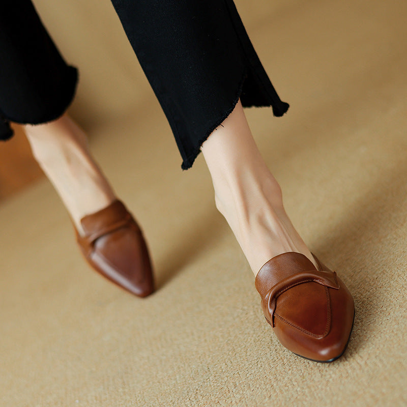 Erlen | Genuine Leather Mules