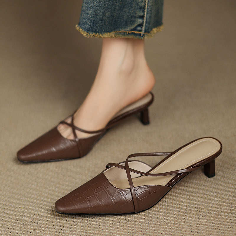 Mire | Genuine Leather Mules