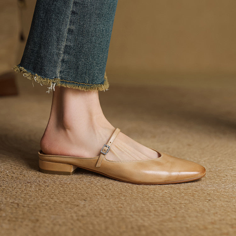 Marvyn | Genuine Leather Mules