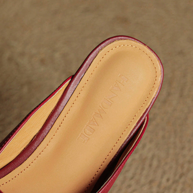Miral | Genuine Leather Mules