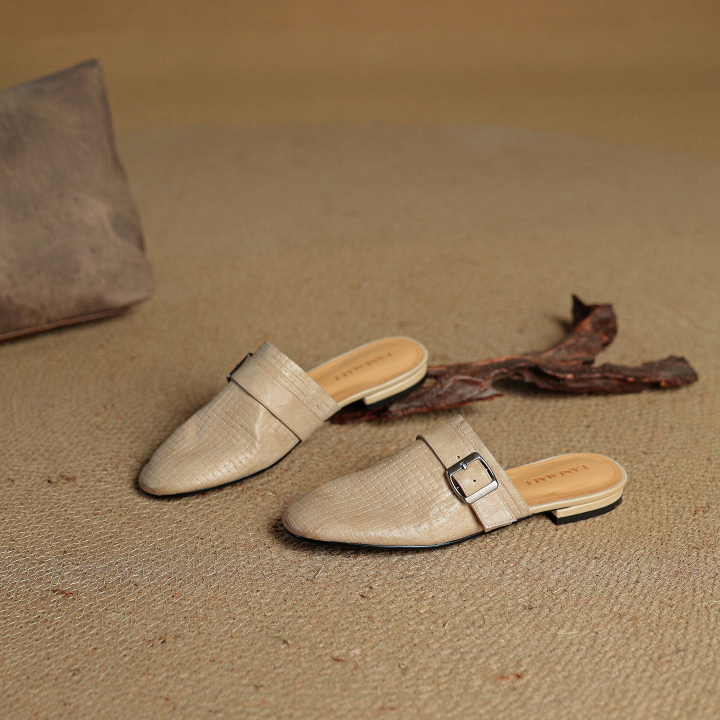 Emrie | Genuine Leather Mules
