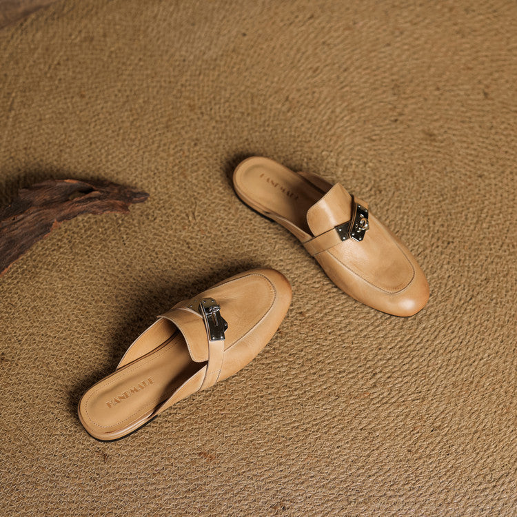 Carla | Genuine Leather Mules