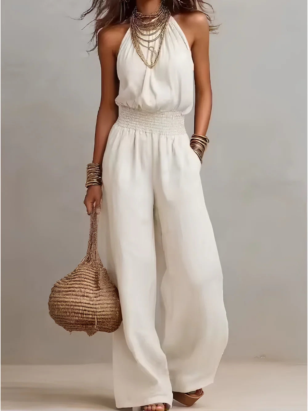 Ainara | Halter Neck Jumpsuit