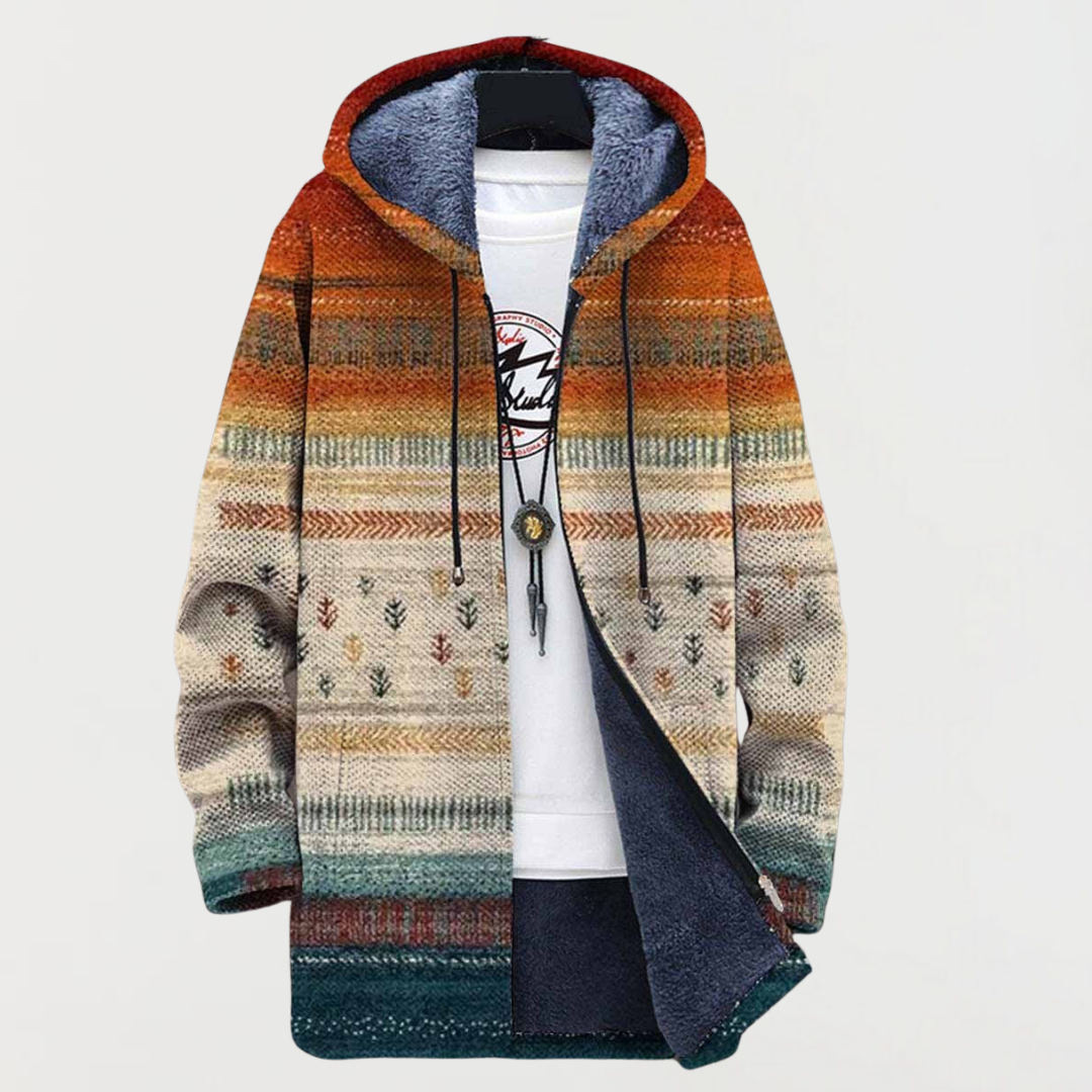 Rowan | Striped Autumn Coat – Wells & Rose