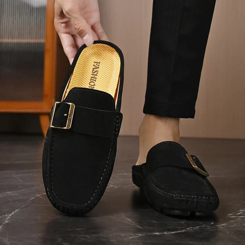 Zayden | Suede Mules