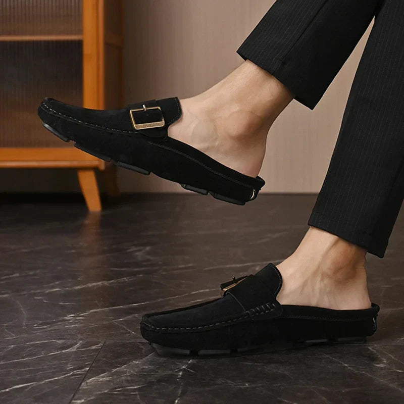 Zayden | Suede Mules