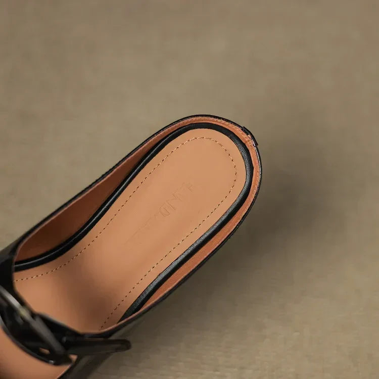 Alour | Genuine Leather Mules