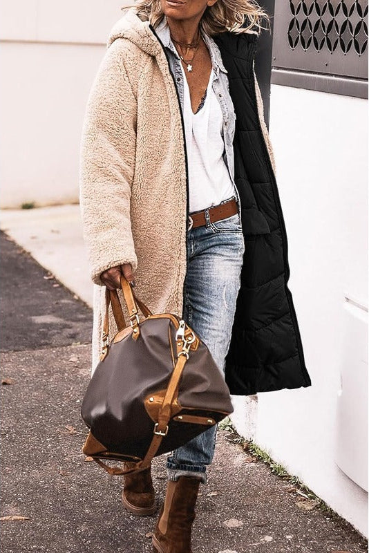 Carina – Elegant Reversible Women's Coat